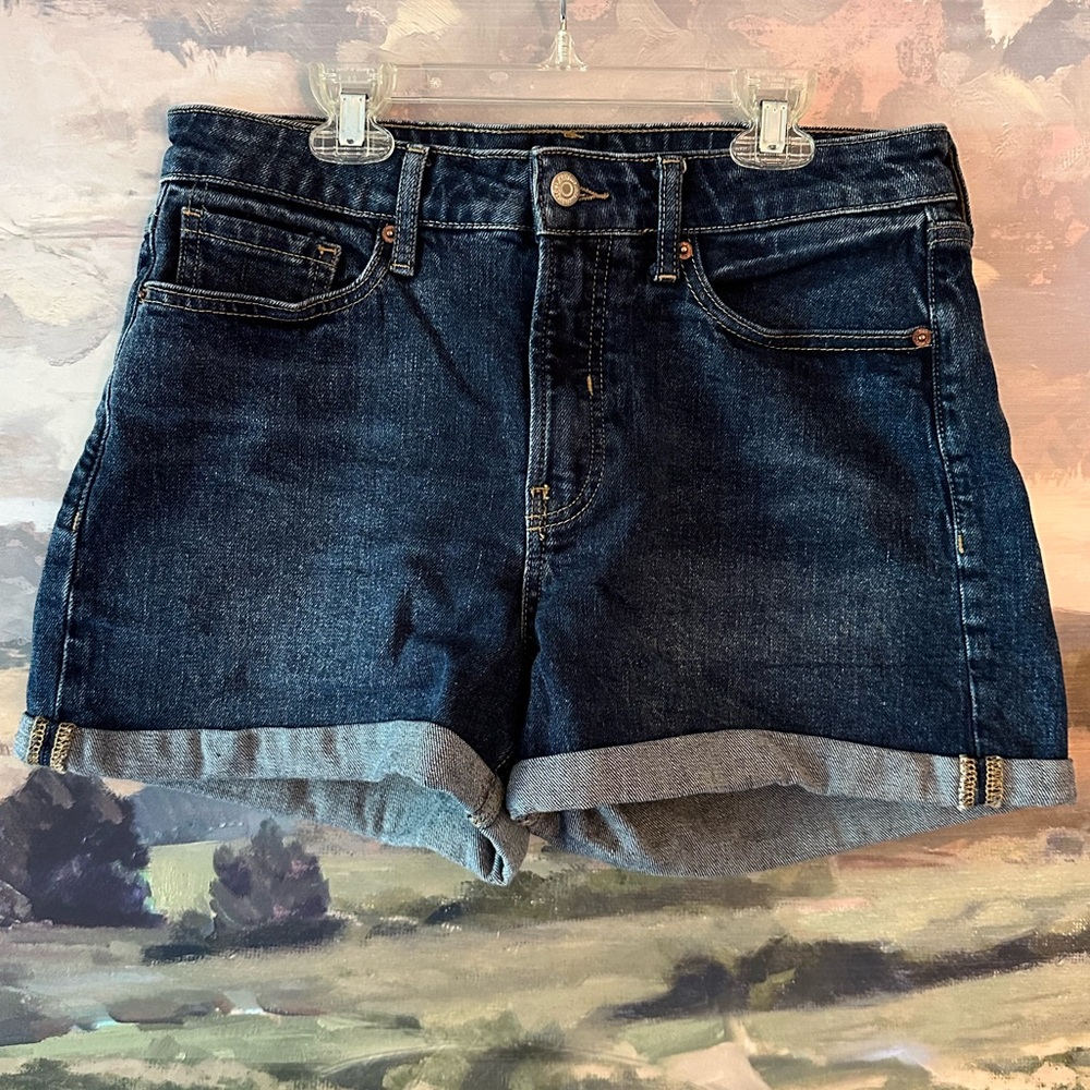 Old Navy High-Rise O.G. Straight Jean Shorts